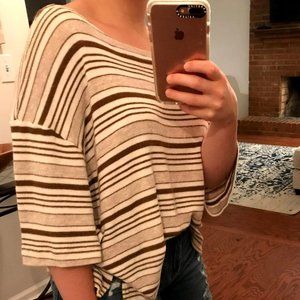 Carly Jean Los Angeles Short Sleeve Sweater